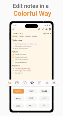 Safe Notes android App screenshot 4